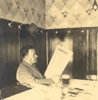 Dědeček Milana Klapetka Ing. Klapetek