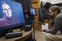 Zdeňka Markovičová během natáčení pro Paměť národa v roce 2025