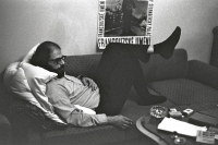 Allen Ginsberg v Praze na fotografiích Jiřího Stivína, 1965