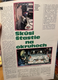 Skúsi šťastie na okruhoch - článok