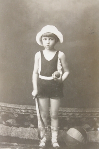 Blanka Čílová jako malá členka Sokola