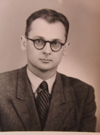 Josef Slanina v mládí