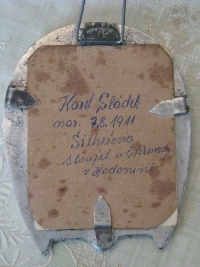 Karel Sládek, vojenská služba u jezdeckého pluku TGM, 1933 rub