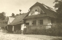 Rodný dům Milana Klapetka s dědou Unčovským