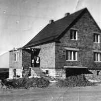 Novostavba domu Viléma Lasáka ve Štěpánkovicích, 1963