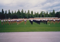 Sokolové na sletišti v Paříži