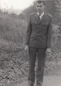 Miroslav Drábek, náhradní vojenská služba v Písku, rok 1987