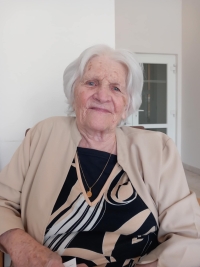 Anna Liebigerová při natáčení, Znojmo, 2025