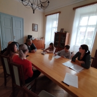 Marian Rudolf Kosík při natáčení svého vyprávění pro projekt Příběhy našich sousedů