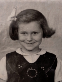 Alice Šimůnková jako malé dítě
