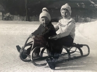 Děti Blanky Matějkové – Jana a Jindra