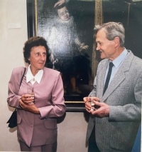 Blanka Matějková v práci