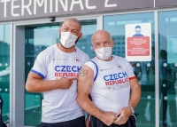 Václav Scheiner a Artur Omarov, LOH Tokio 2020, Japonsko, 2021