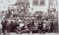 Osazenstvo Manouškovy brněnské zvonárny 1926