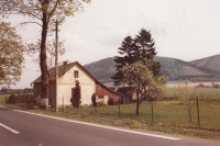 Rodný dům pamětnice - čp. 101 Královec, květen 1953