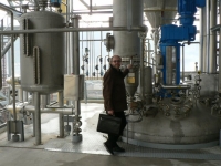 Bohumil Pelc, nájezd nového provozu Polyestery, Ústí n. L. 2006