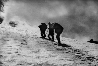 Cesta průsmykem, Fanské hory, Tádžikistán, rok 1988