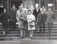 Svatba Hany a Miroslava Hoffmeisterových, 1967