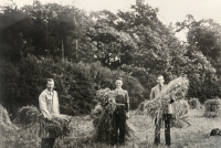 Otec Františka Palusky v Anglii