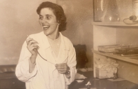 Olga Porkertová, laboratoř Nemocnice Liberec, 60. léta