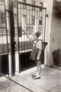 Olga Porkertová, nástup do školy v Rychnově nad Kněžnou, rok 1939