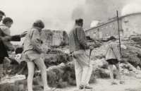 Rodina Václavy Čoudkové na dovolené