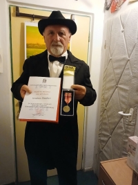 Jaroslav Švach v Hodoníně jako Masaryk