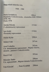 List of protégés, 1968 - 1980