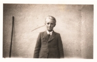 Jan Udržal v Rovni, asi 1936