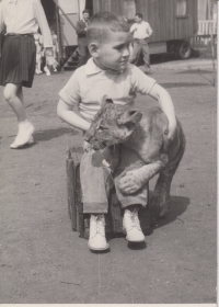 Ladislav Vyskočil jako chlapec