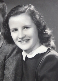 Jiřina Vítková, cca 1948