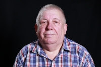 Станіслав Добровольський під час інтерв'ю, 2023 р. 