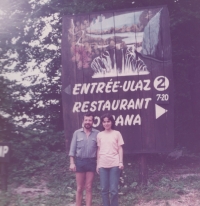 Při pobytu v Jugoslávii, 1983