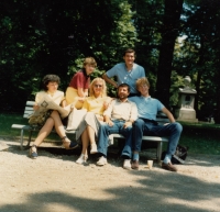 Se spolužáky v Humboldt - Institutu, 80. léta 20. století