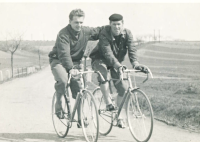 Erich s kamarádem Josefem 1944