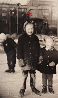 Jaroslav Škaloud s bratrem Zdeňkem, 1940