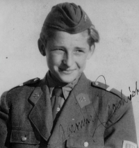 Na hornickém učilišti, Bohutín u Příbrami, 1952