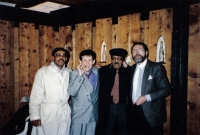 Hal Singer, Al Copley, George Greene a Vincenc Kummer ve švýcarském Martigny, 1991