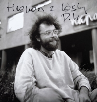 Petr Hromádka. Foto Petr Kulhánek, 1988