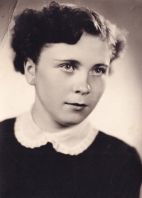 Jaroslava Kovaříková v roce 1958