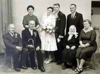 Svatba Miloslava Komárka, 18. března 1961