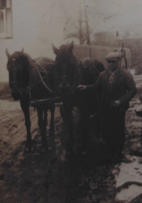 Otec Marie Dáňové František Nejedlý, nedatováno