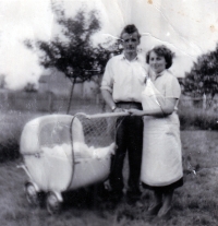 Erhard Pluške s manželkou Martou