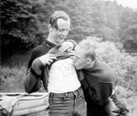 Sjíždění řeky Otavy, 1987