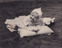 Miloš Lehečka jako malý chlapeček