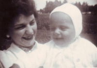 Vladimír Václavek s maminkou 