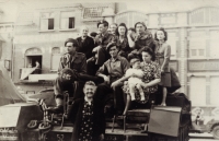 La Panne, Belgie, 1945