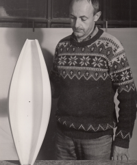 František Svátek v Německu v roce 1985