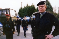 Josef Bečvář na kurzu ve Francii v roce 1993