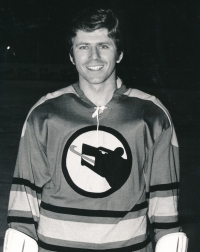 Jaroslav Krupička v dresu SC Bern, pol. 70. let